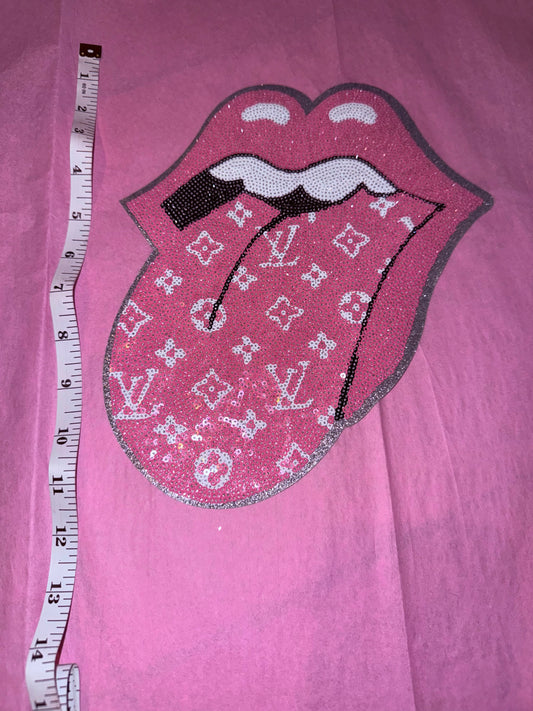 Chinelle iron on patch