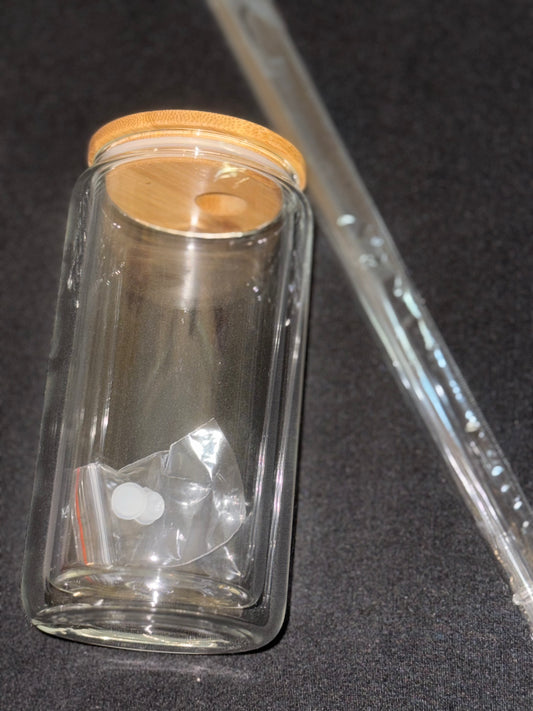 16oz Glass snowglobe