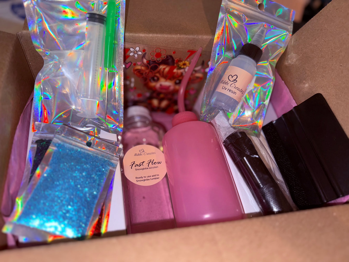 Snowglobe tumbler starter kits