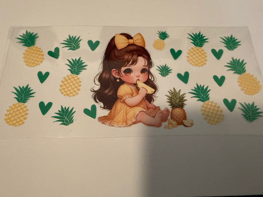 Pineapple girl