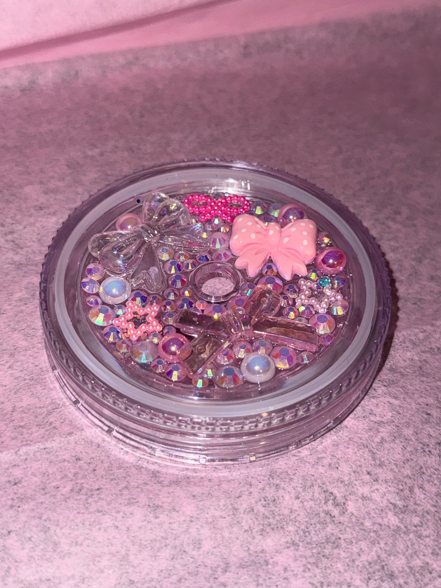Bling /bead lids